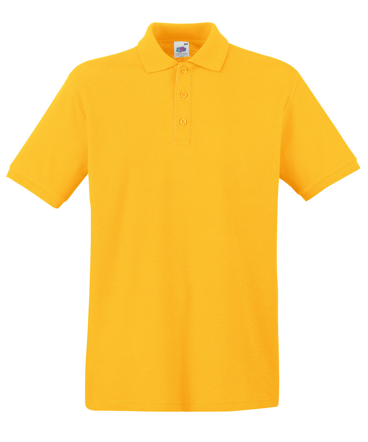 Fruit of the Loom Premium polo Sunflower - S - Polo Shirts