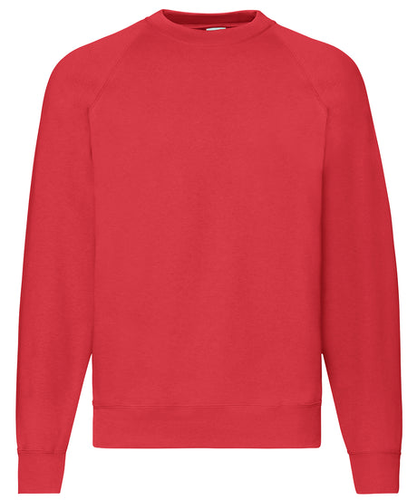 Fruit of the Loom Classic 80/20 raglan sweatshirt