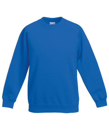 Fruit of the Loom Kids classic raglan sweatshirt