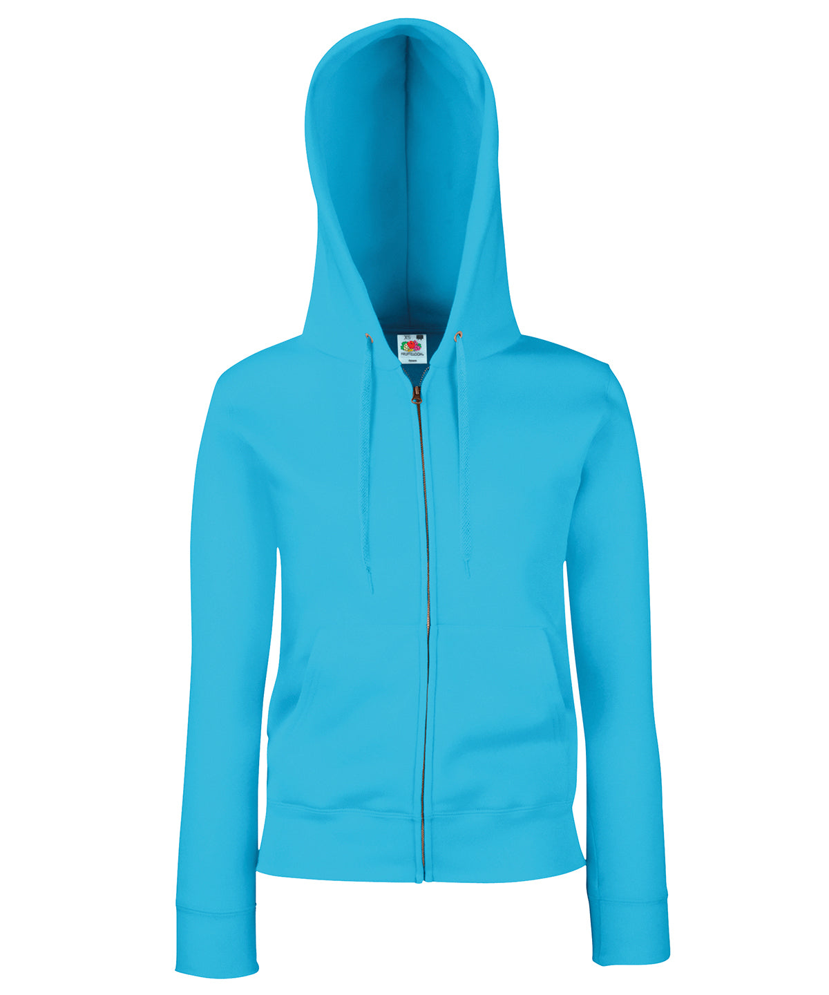 Fruit of the Loom Womens premium 70/30 hooded sweatshirt jacket