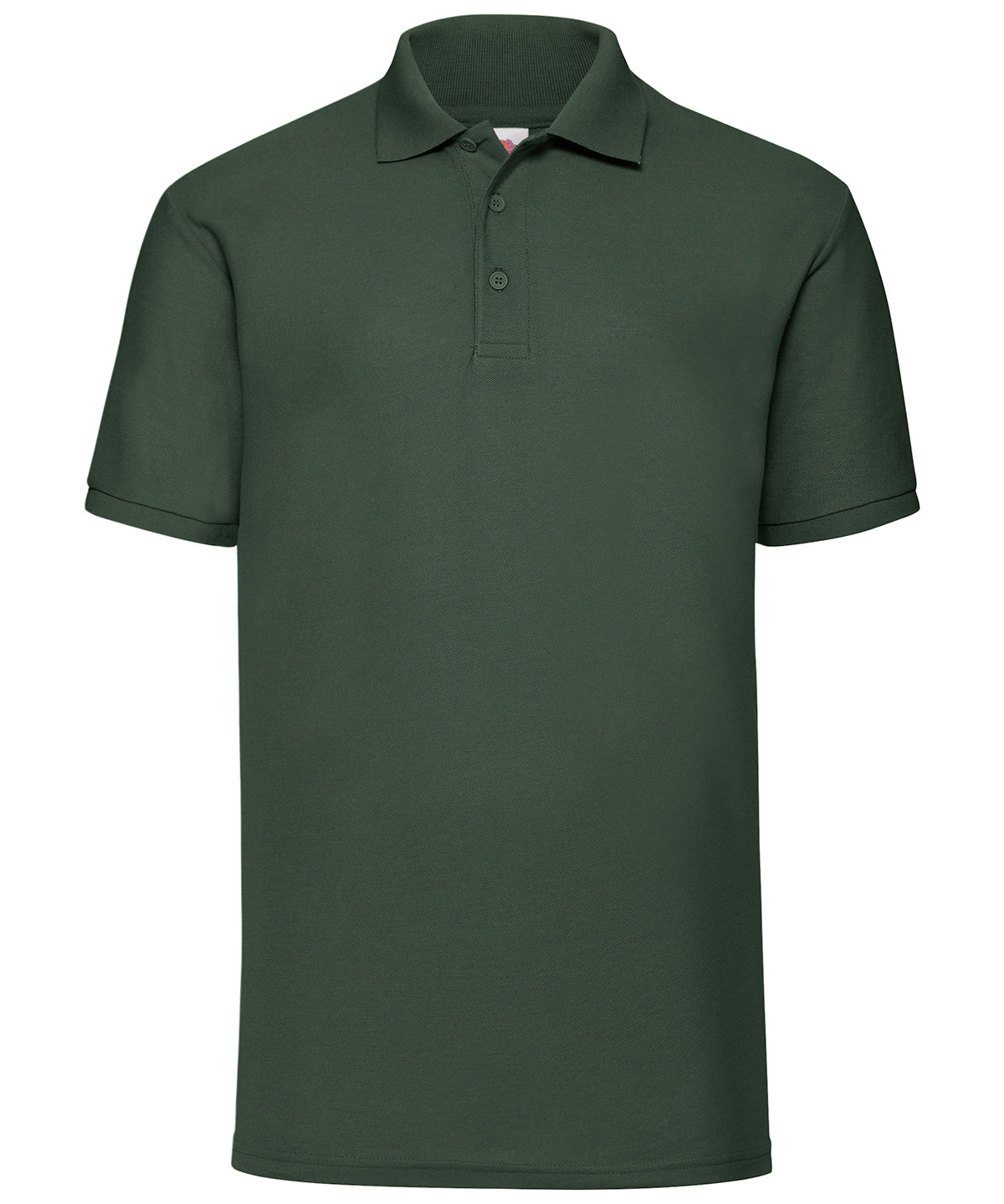 Fruit of the Loom 65/35 Polo Short Sleeve Shirt - Bottle Green / S - Shirts