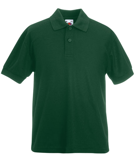 Fruit of the Loom Kids 65/35 piqué polo