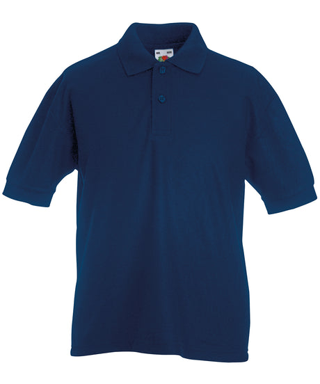 Fruit of the Loom Kids 65/35 piqué polo