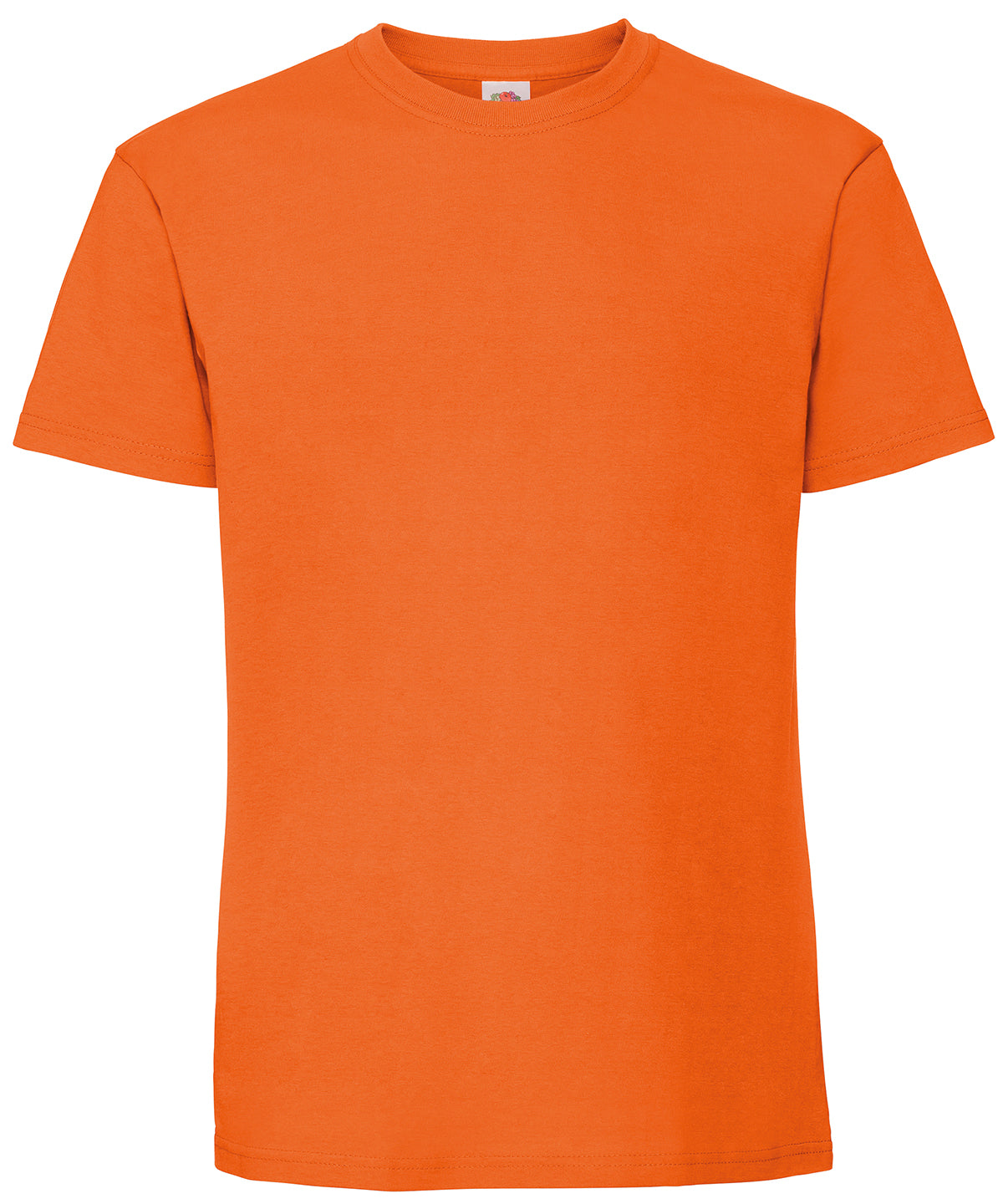 Fruit of the Loom Iconic 195 ringspun premium T Orange - S - T-Shirts