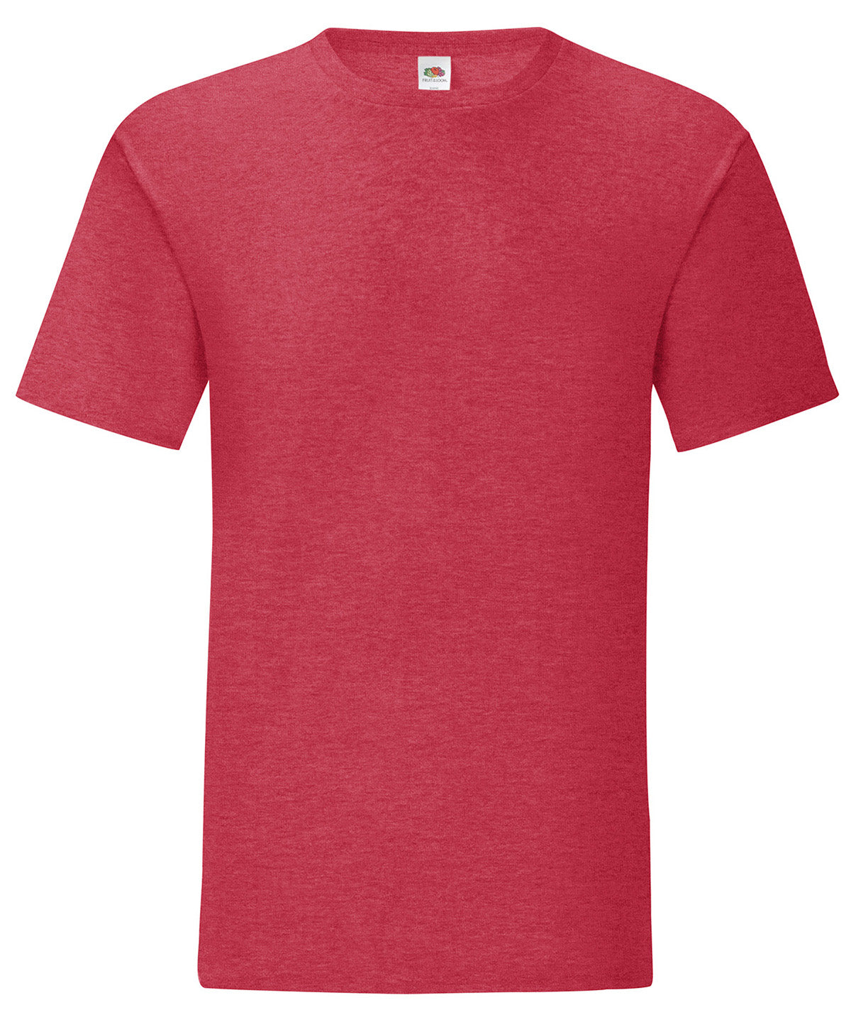 Fruit of the Loom Iconic 150 T Heather Red - S - T-Shirts