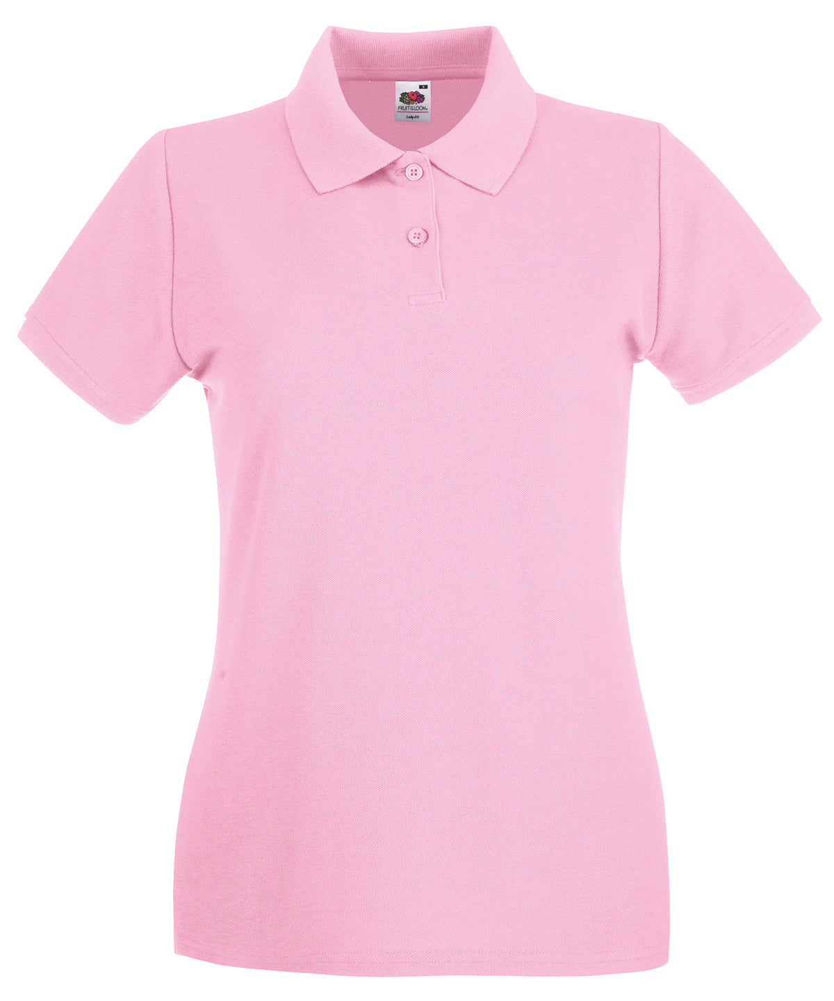 Fruit of the Loom Women’s Premium Polo Shirt - Light Pink / XS - Shirts