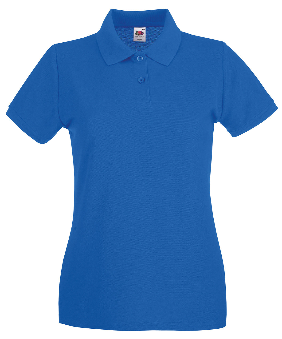 Fruit of the Loom Women’s Premium Polo Shirt - Royal Blue / XS - Shirts