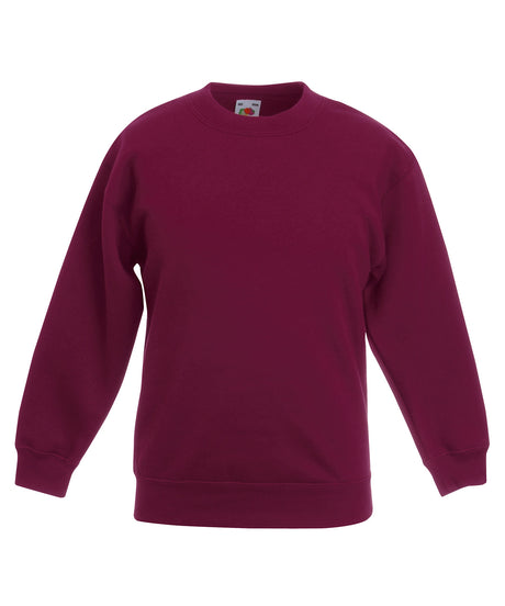Fruit of the Loom Kids premium set-in sweatshirt