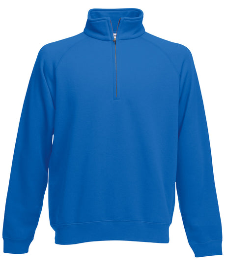Fruit of the Loom Premium 70/30 zip-neck sweatshirt
