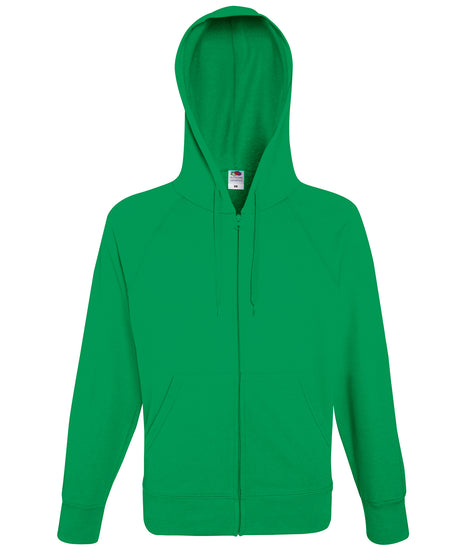 Fruit of the Loom Lightweight hooded sweatshirt jacket