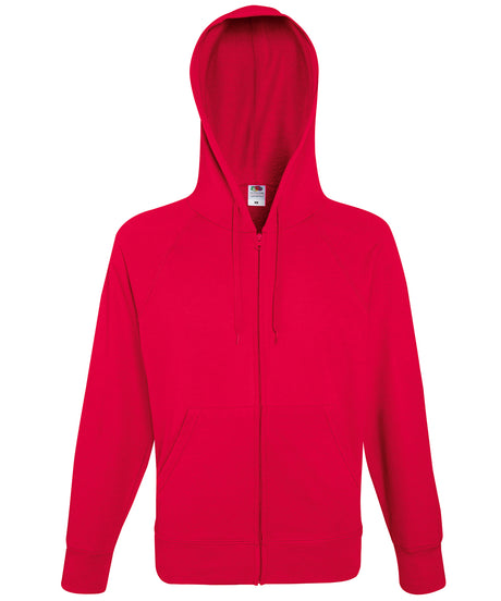Fruit of the Loom Lightweight hooded sweatshirt jacket