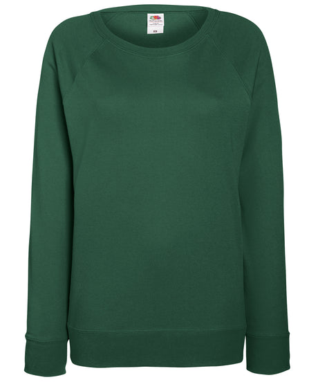 Fruit of the Loom Women's lightweight raglan sweatshirt