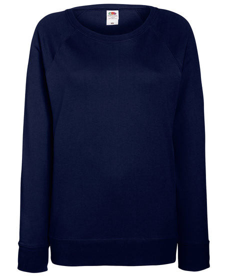 Fruit of the Loom Women's lightweight raglan sweatshirt