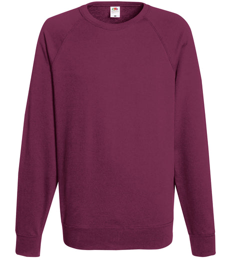 Fruit of the Loom Lightweight raglan sweatshirt