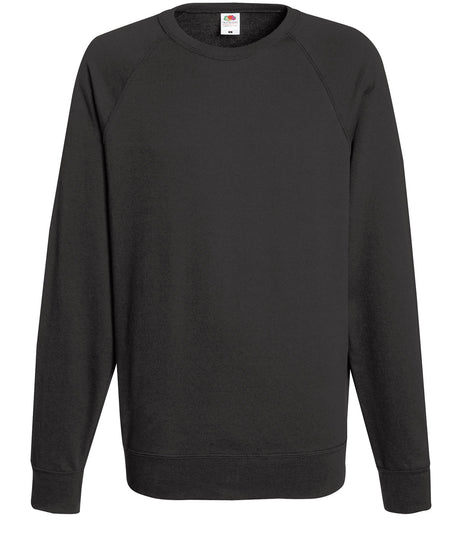 Fruit of the Loom Lightweight raglan sweatshirt