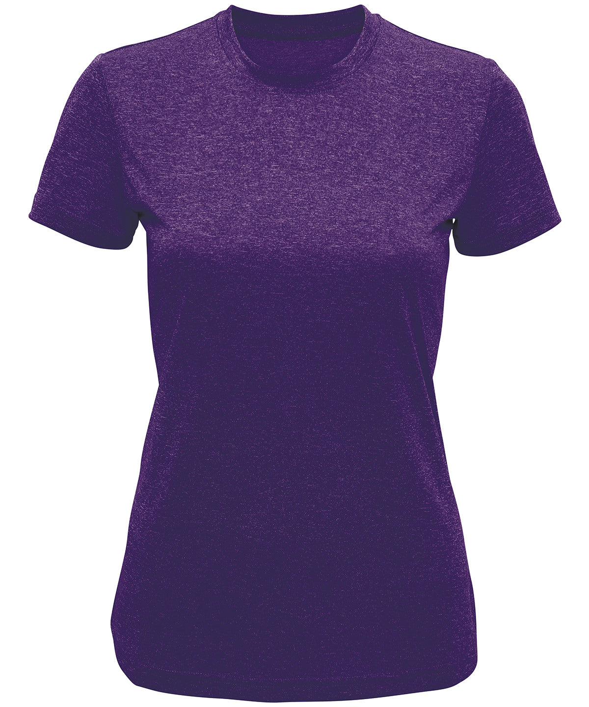 TriDri Womens Performance T-Shirt Purple Melange - XS - T-Shirts