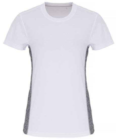 TriDri Womens Contrast Panel Performance T-Shirt