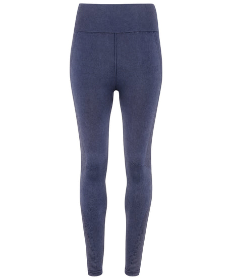TriDri Womens Seamless '3D Fit' Multi-Sport Denim Look Leggings