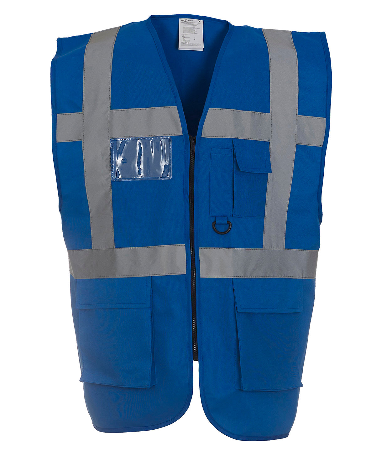 Yoko Multifunctional Executive Hi-Vis Waistcoat  Royal Blue