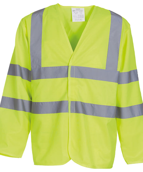 Yoko Hi-Vis Long Sleeve Waistcoat