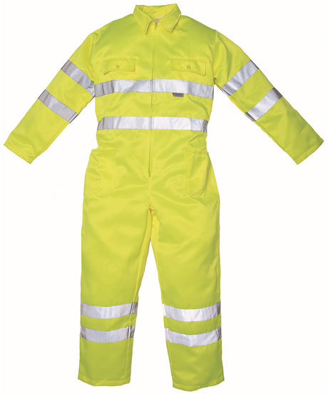 Yoko Hi-Vis Polycotton Coverall