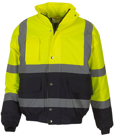 Yoko Hi-Vis Two-Tone Bomber Jacket