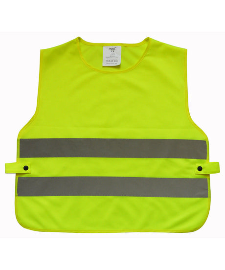 Yoko Kids Hi-Vis 2-Band Tabard