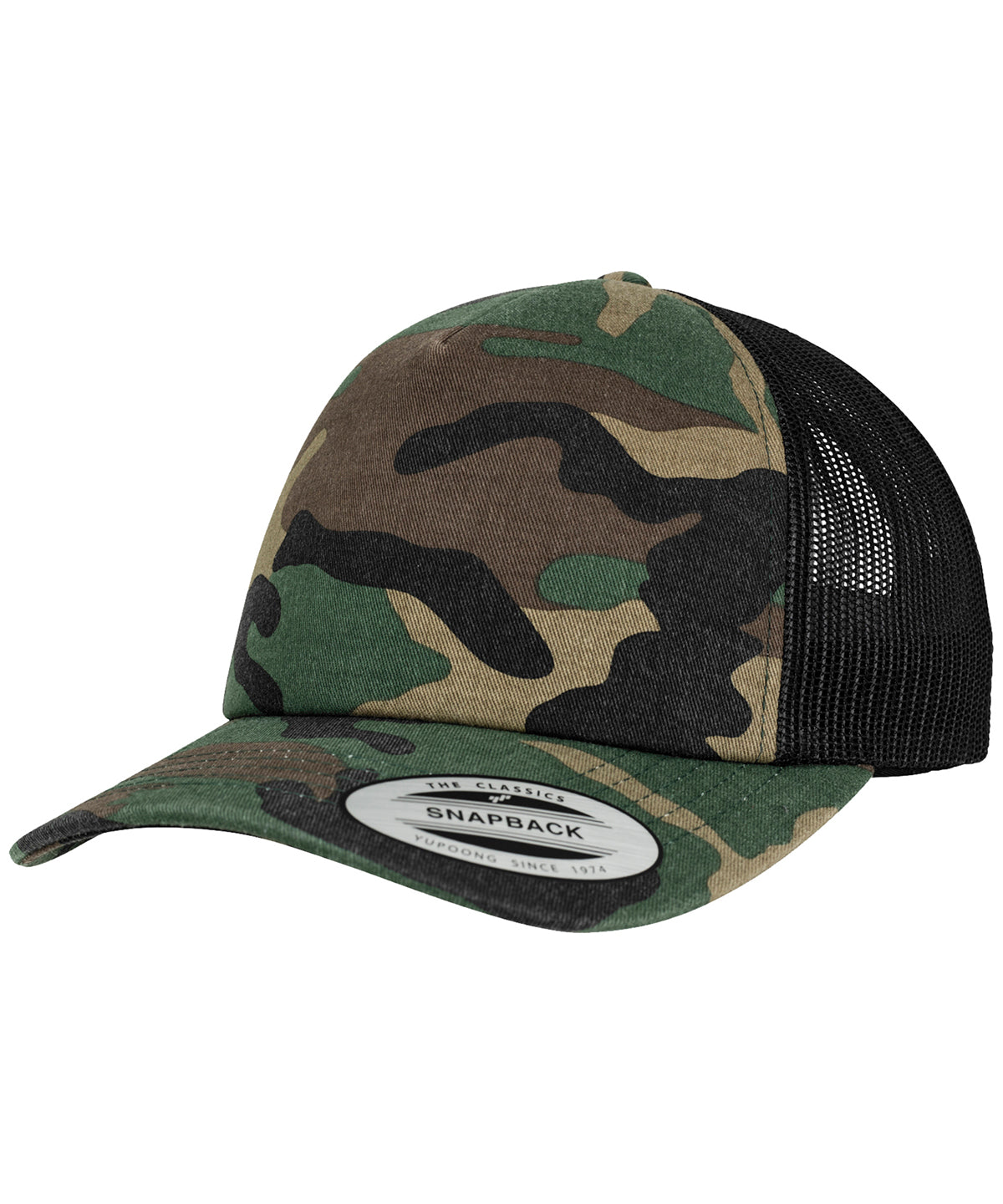 Flexfit by Yupoong Camo trucker cap