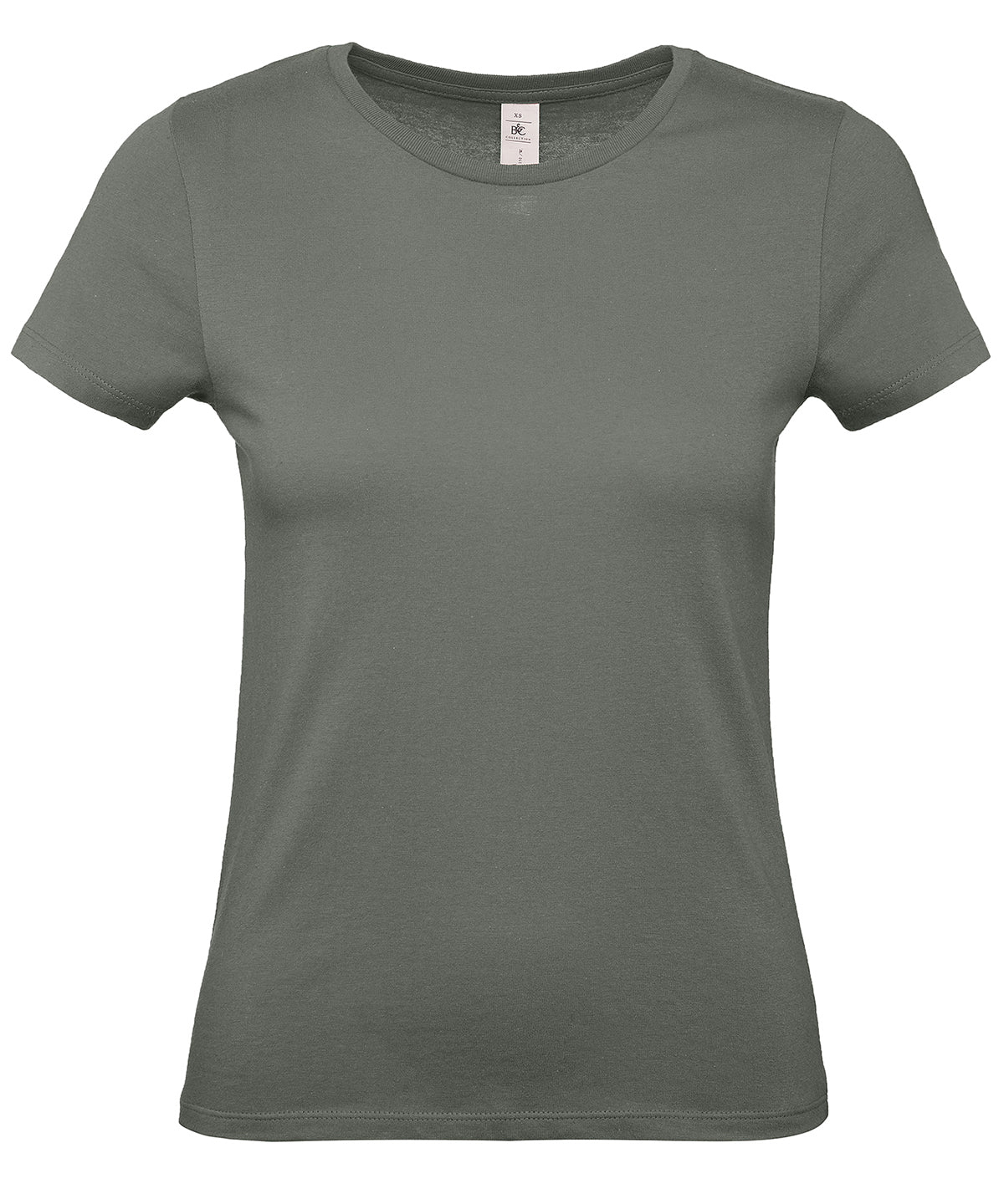 B&C Collection E150 Short Sleeve T-Shirt Women - Millennial Khaki / XS - T-Shirts