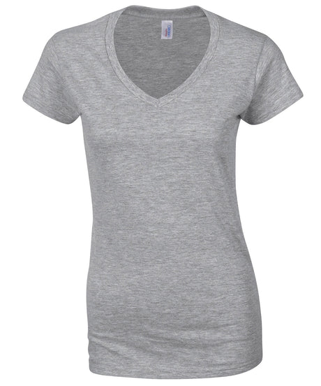 Gildan Softstyle womens v-neck t-shirt