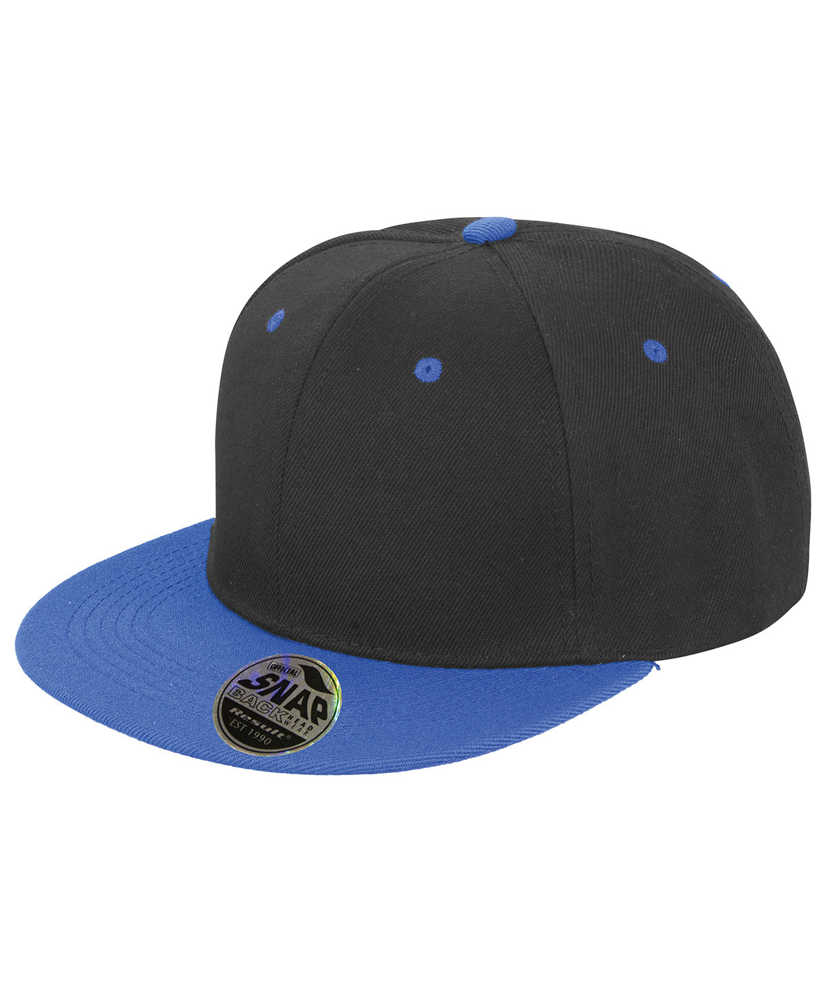 Result Bronx Original Flat Peak Snapback Dual Colour Cap
