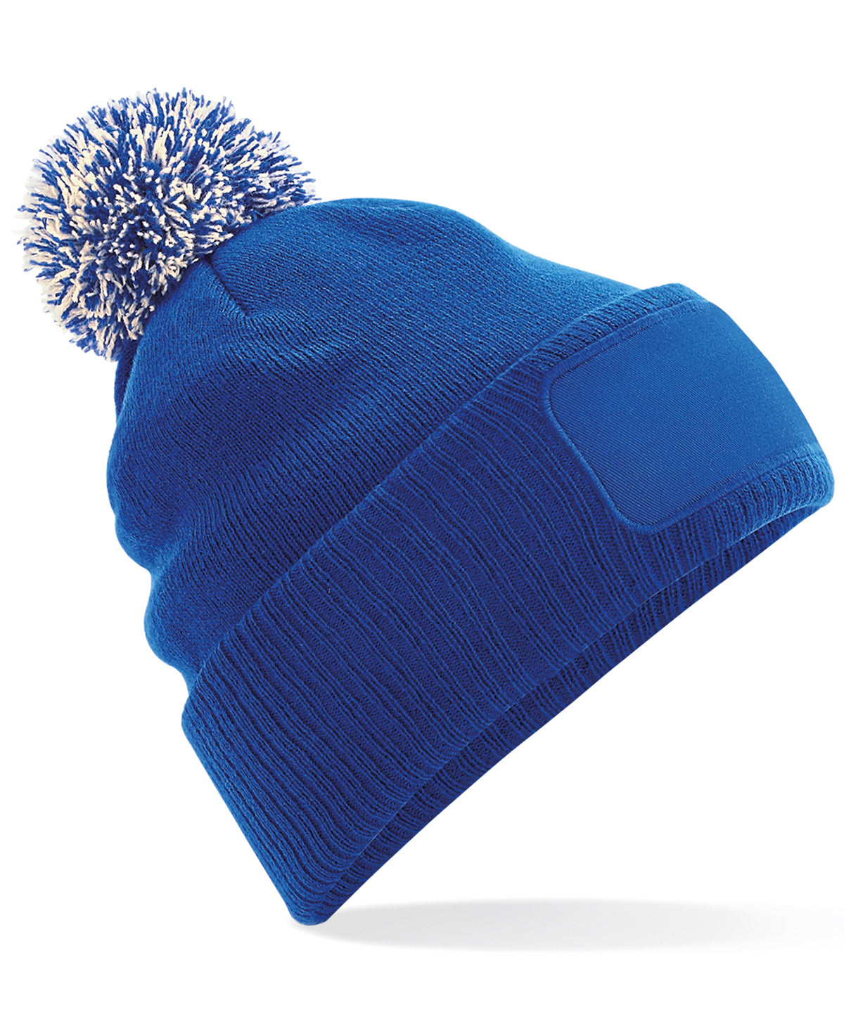 Beechfield Snowstar patch beanie