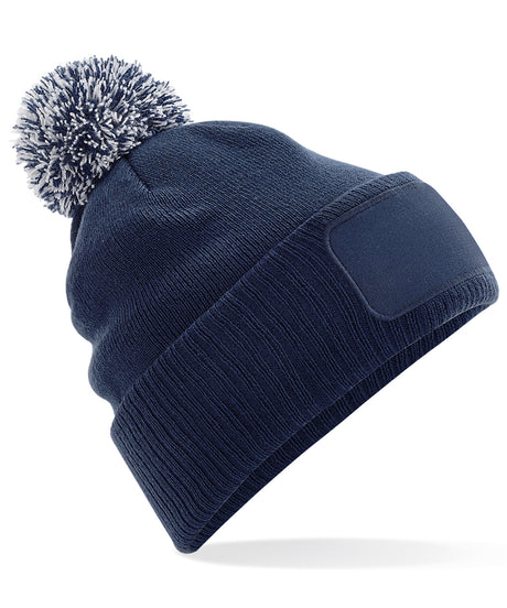 Beechfield Snowstar patch beanie