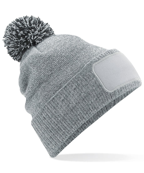 Beechfield Snowstar patch beanie