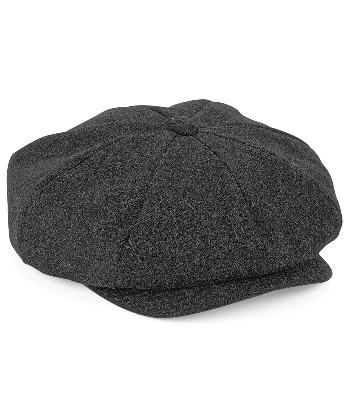 Beechfield Melton wool baker boy cap