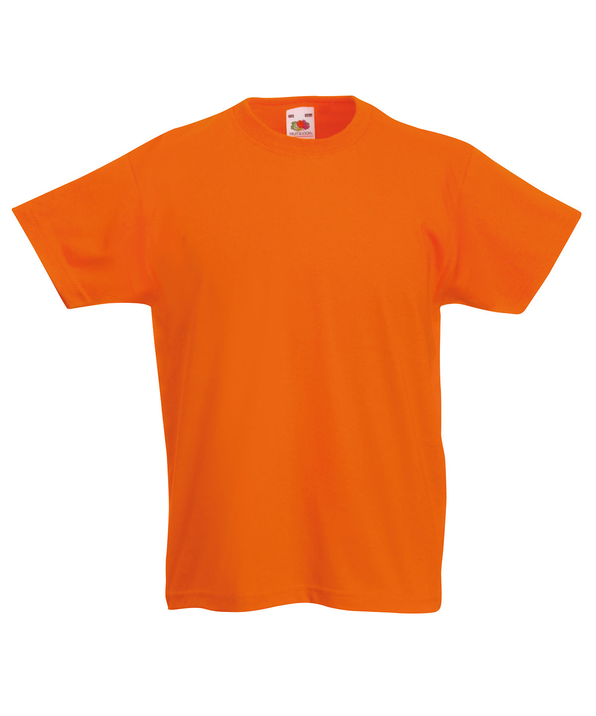 Fruit of the Loom Kids original T Orange