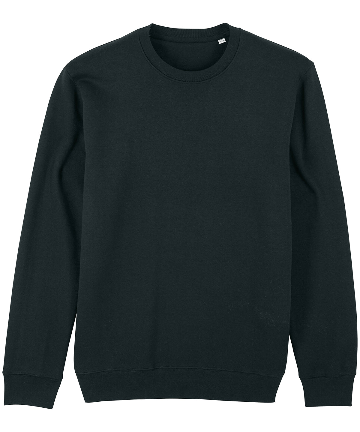 Stanley/Stella Unisex Changer Iconic Crew Neck Sweatshirt - Black / XXS - Sweatshirts: Green