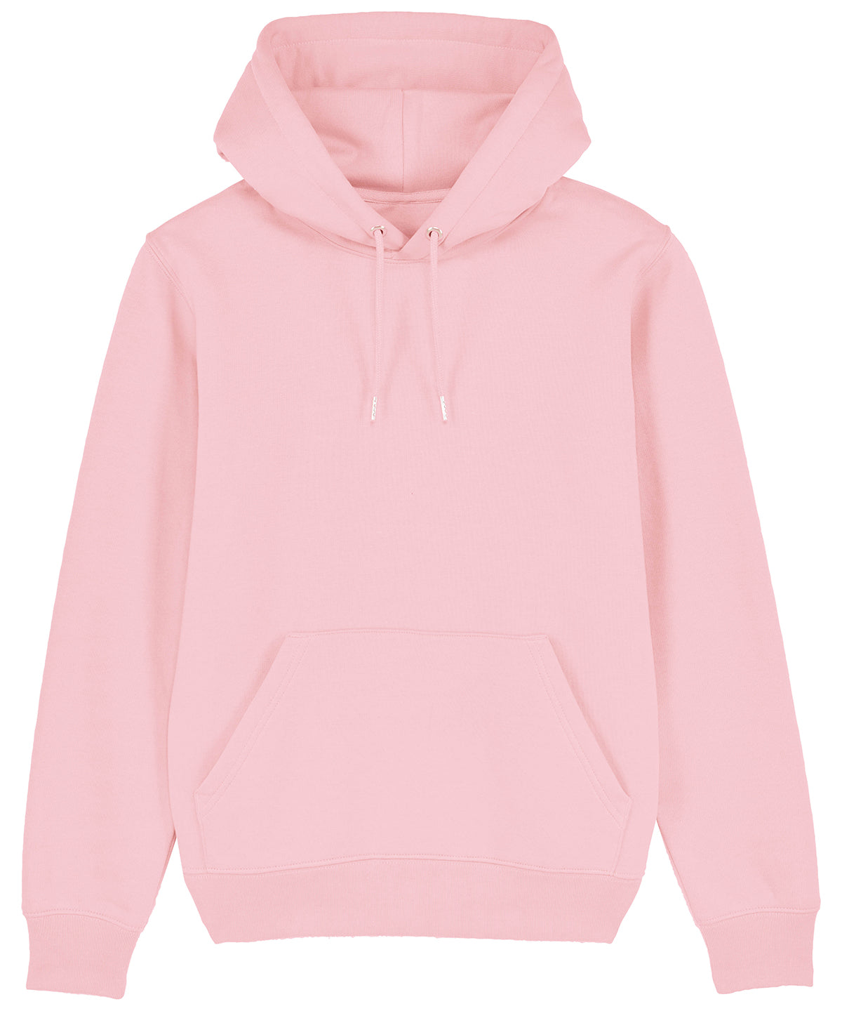 Stanley/Stella Unisex Cruiser Iconic 2.0 Hoodie Sweatshirt - Cotton Pink / XXS / 85% organic cotton and 15% recycled
