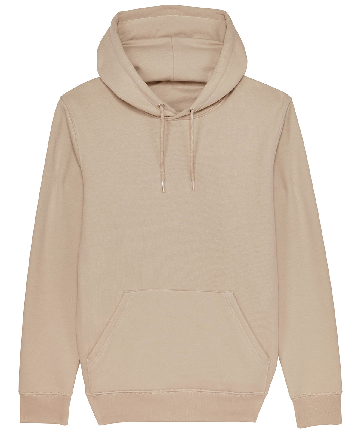 Stanley/Stella Unisex Cruiser Iconic 2.0 Hoodie Sweatshirt - Desert Dust / XXS / 85% organic cotton and 15% recycled
