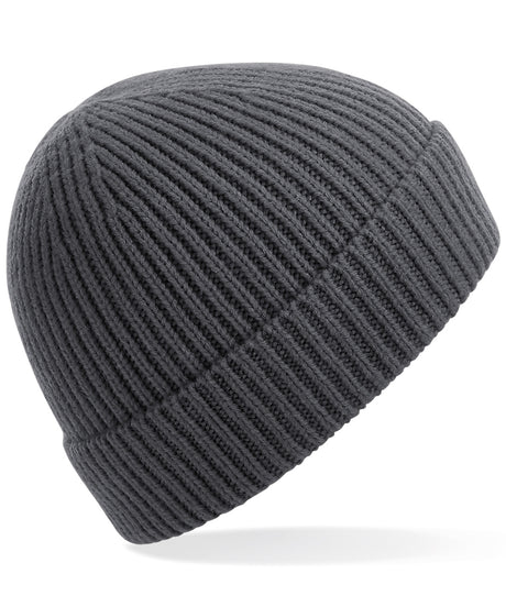 Beechfield Engineered knit ribbed beanie
