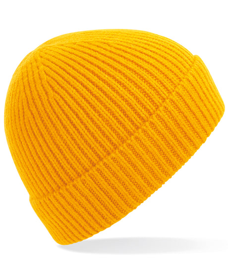Beechfield Engineered knit ribbed beanie