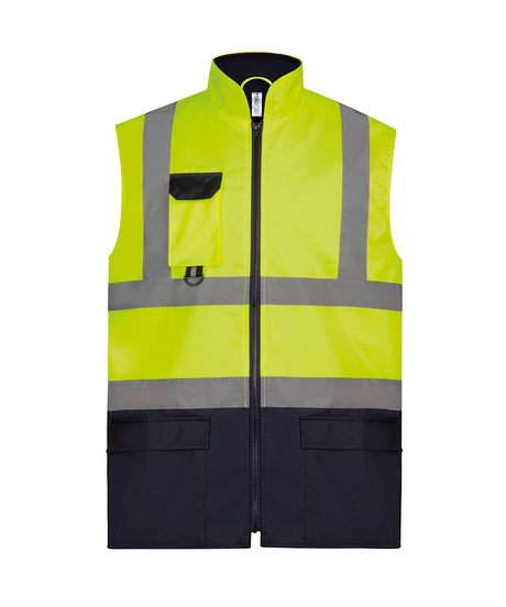 Yoko Hi-Vis Padded Bodywarmer