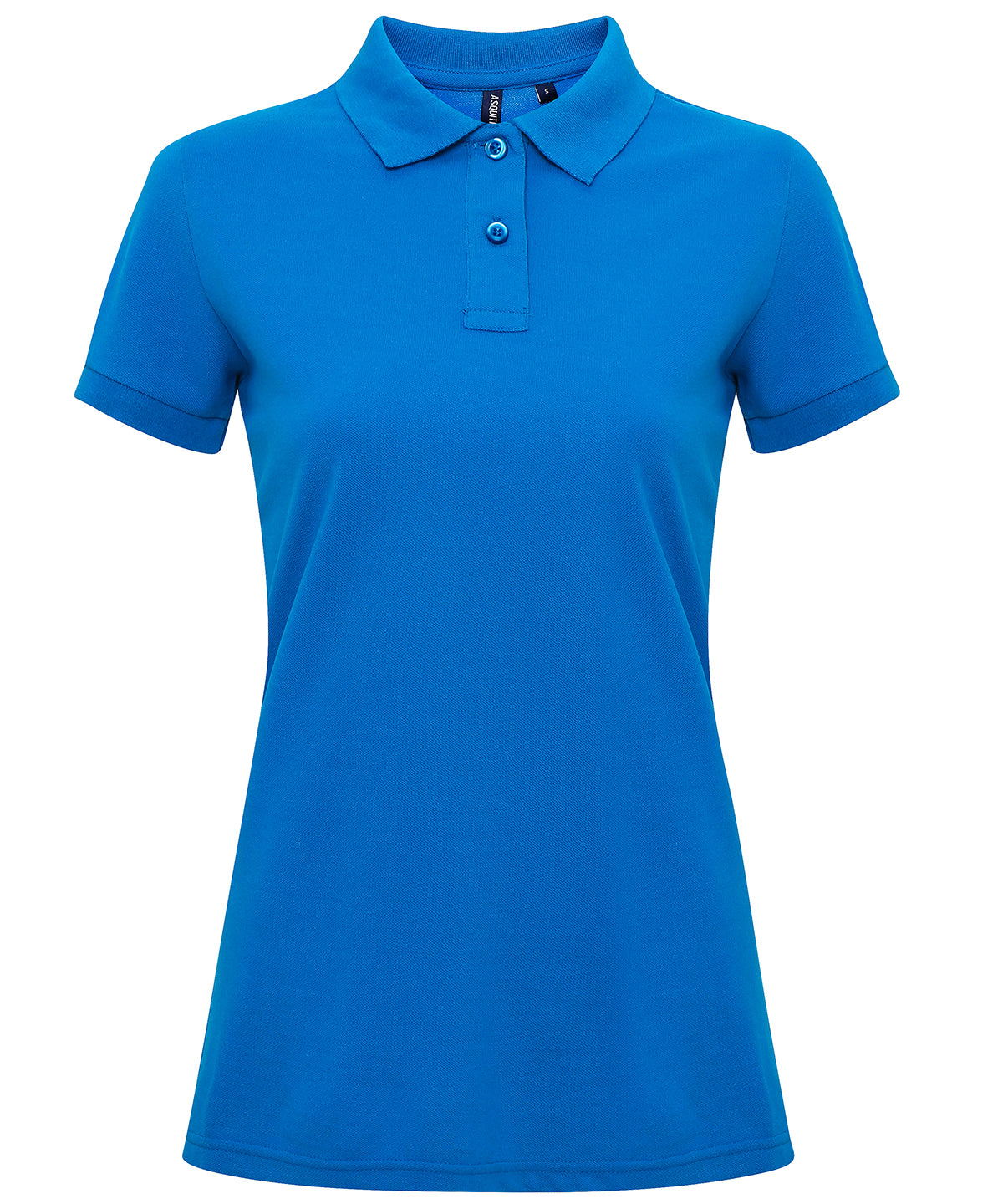 Asquith & Fox Women’s polycotton blend polo Sapphire