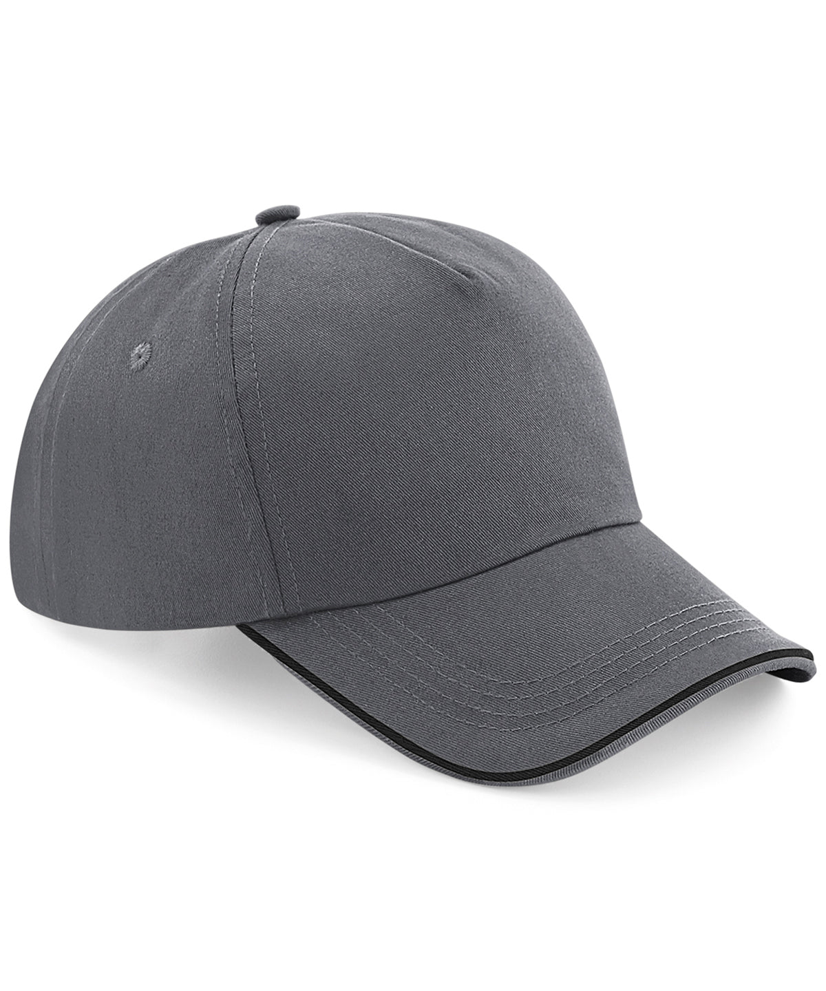Beechfield Authentic 5-panel cap - piped peak