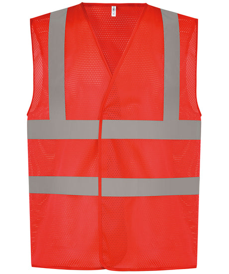 Yoko Top Cool Open Mesh 2-Band-And-Braces Waistcoat