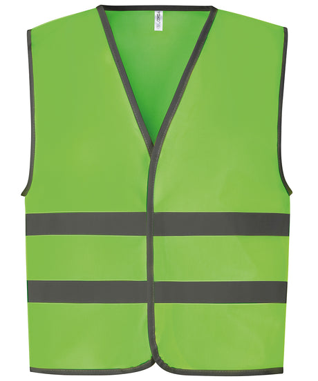 Yoko Hi-Vis Reflective Border Kids Waistcoat