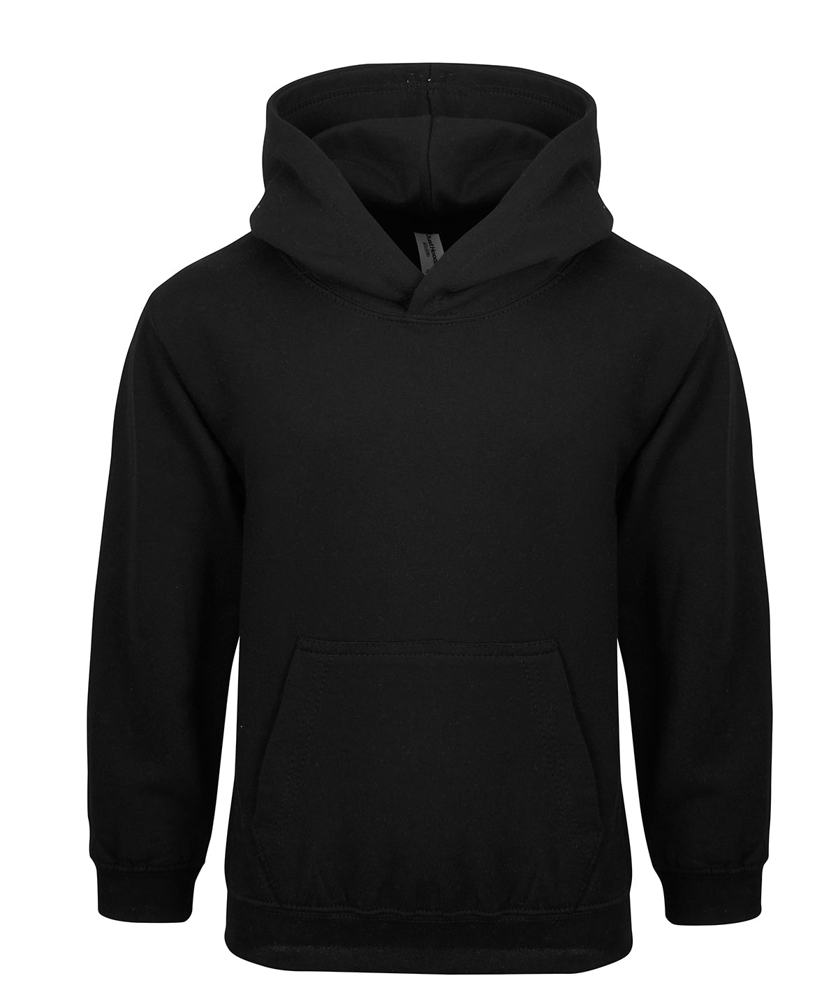 AWDis Kids Hoodie - Deep Black / 1/2 Years - Hoodies