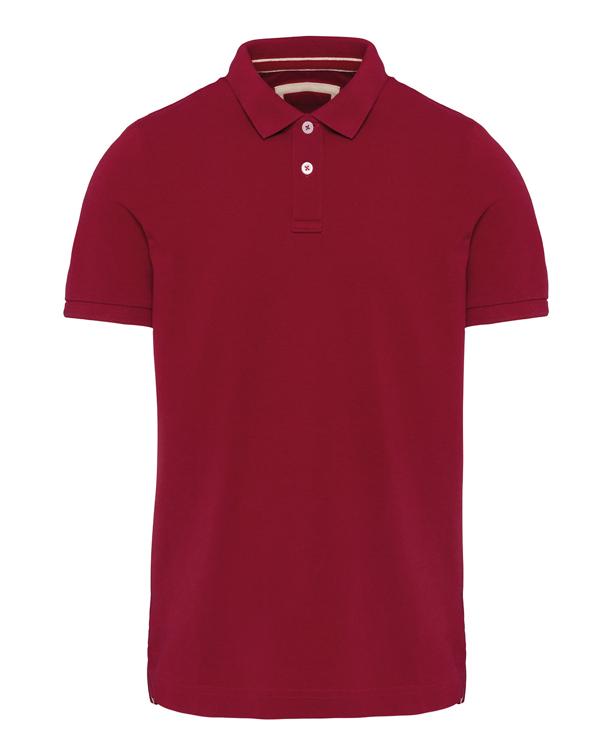 Kariban Mens vintage short sleeve polo shirt