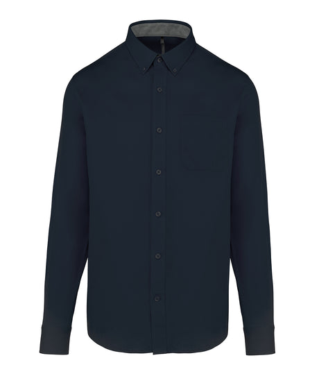 Kariban Men's Nevada long sleeve cotton shirt