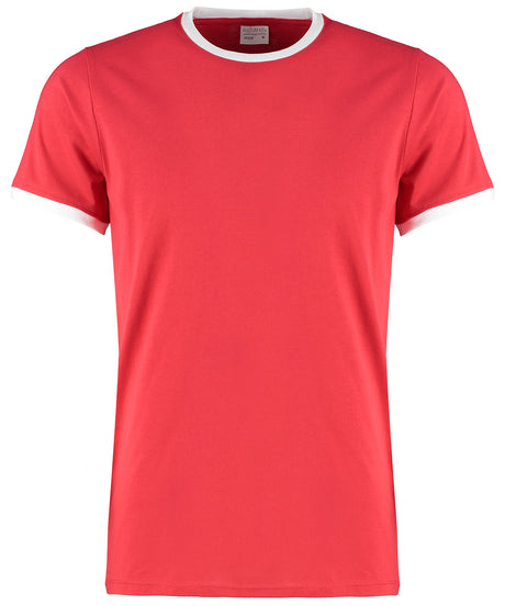 Kustom Kit Fashion fit ringer tee
